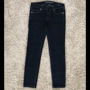 American Eagle dark wash skinny Jean